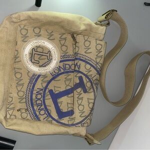 Robin Ruth Beige London Men's Canvas Bag